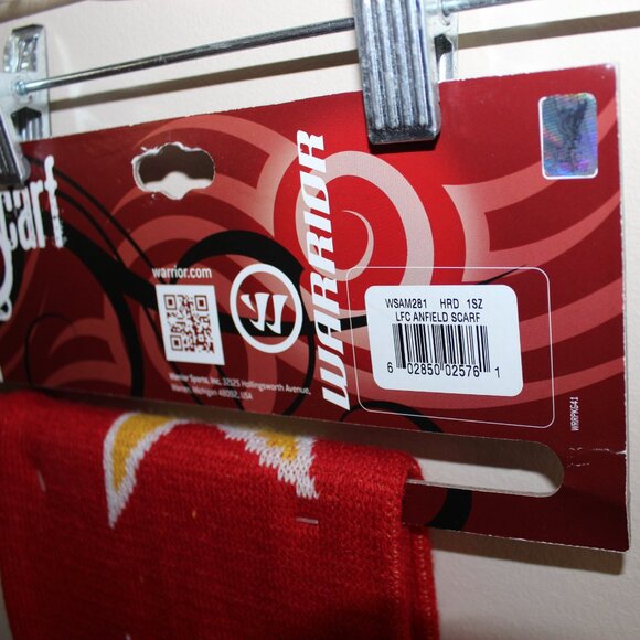 3/$55❤️new Liverpool FC LFC Warrior Anfield Fan Football Scarf Five Stars Design - Picture 3 of 6